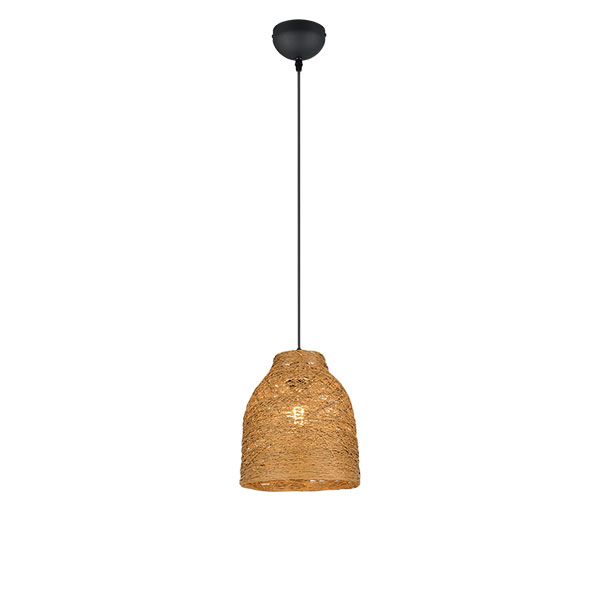 joeline lámpara de techo rústica novedad elekam led