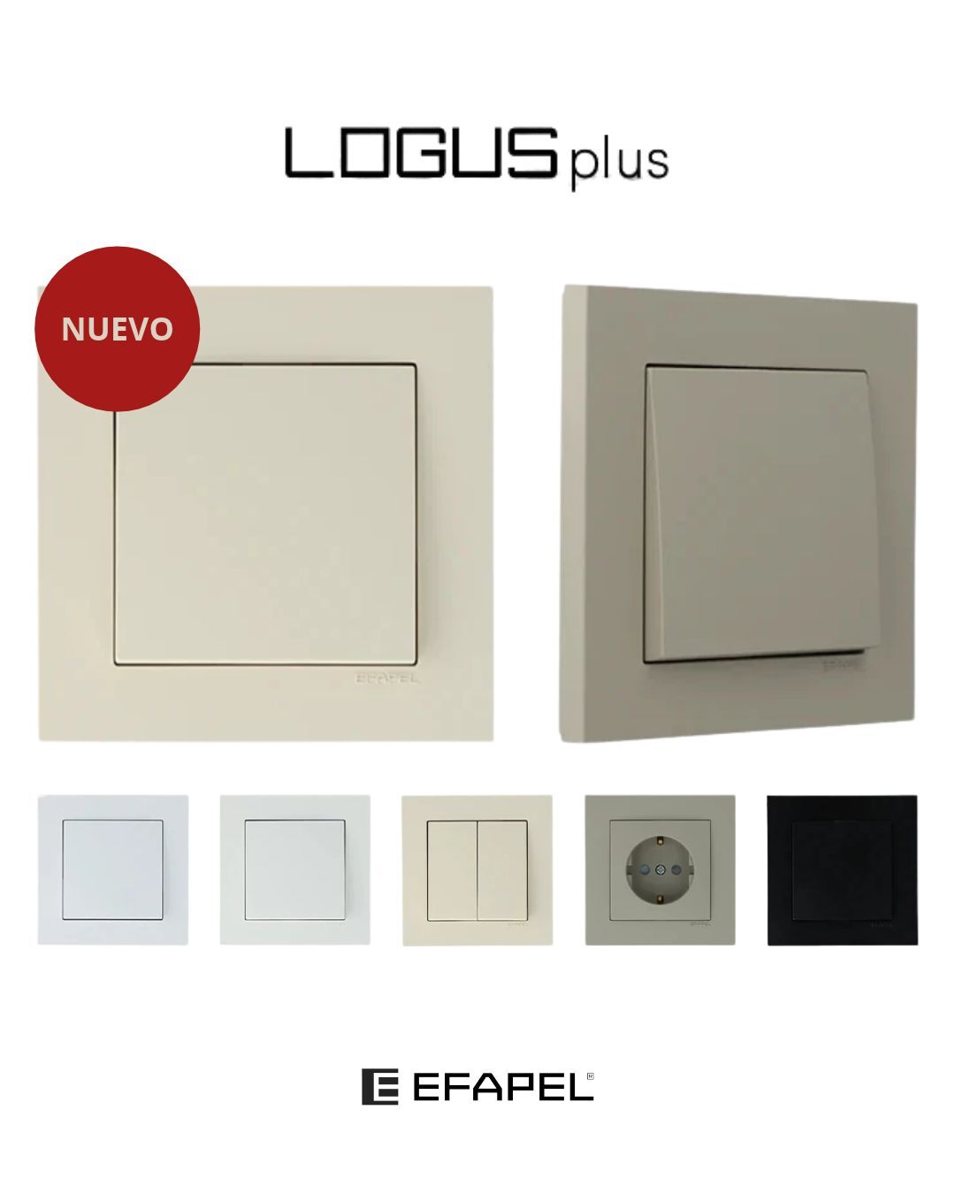 logus plus nuevos mecanismos efapel en elekam led